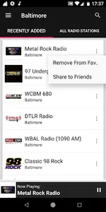 Baltimore Radio Stations - Mar screenshot 4