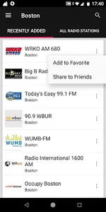Boston Radio Stations - Massac screenshot 1