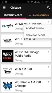 Chicago Radio Stations - Illin screenshot 0