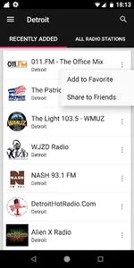 Detroit Radio Stations - Michi screenshot 1