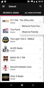 Detroit Radio Stations - Michi screenshot 4