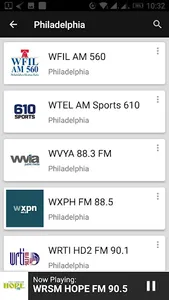 Philadelphia Radio Stations -  screenshot 5