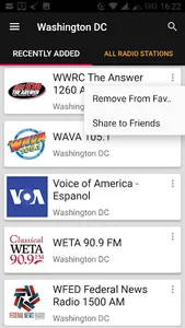 Washington DC Radio Stations - screenshot 4