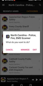 Police Scanner Radio - North C screenshot 7