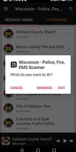 Police Scanner Radio - Wiscons screenshot 7