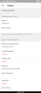 IQSMS Fatigue screenshot 1