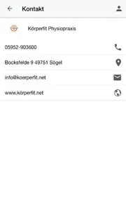 Körperfit Physiopraxis screenshot 2