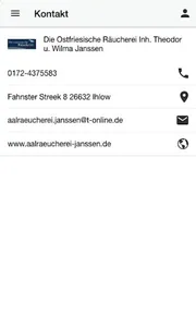 Aalräucherei Janssen screenshot 2