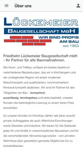 Lückemeier Baugesellschaft screenshot 1