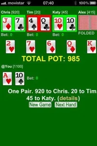 Fast Texas Hold ´Em Poker BA.n screenshot 0