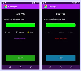 Color Quiz (Demo) screenshot 2
