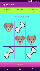 Dog Bone Toe 🐶 - Tic Tac Toe  screenshot 0