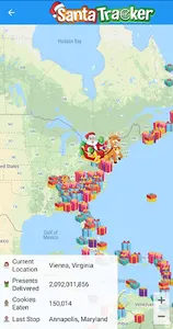 Santa Tracker: Where is Santa? screenshot 3