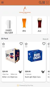 Franklin Beverage screenshot 2