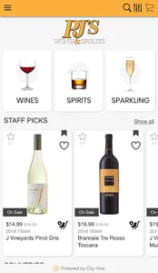 PJ's Wine & Spirits screenshot 1