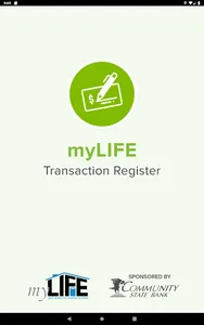 myLIFE Transaction Register screenshot 8