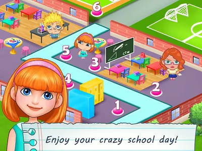 Crazy Mad Teacher - School Cla screenshot 1