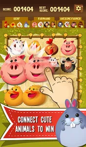 2048 herd: logical animal squa screenshot 1