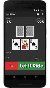 Let It Ride - A Fun and Easy P screenshot 1