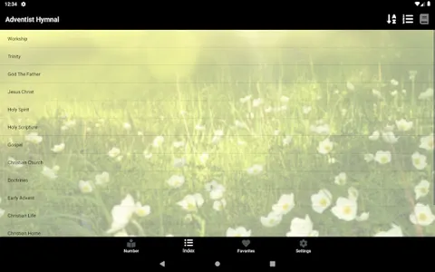 Adventist Hymnal with piano sh screenshot 15