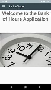 Banco de Horas - Controle de C screenshot 0