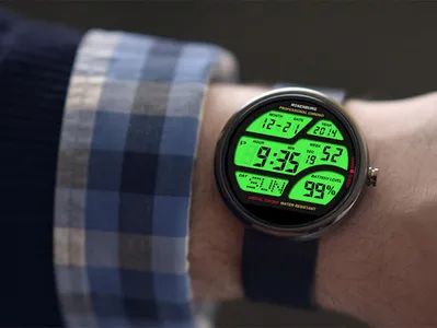 A41 WatchFace for Moto 360 screenshot 1