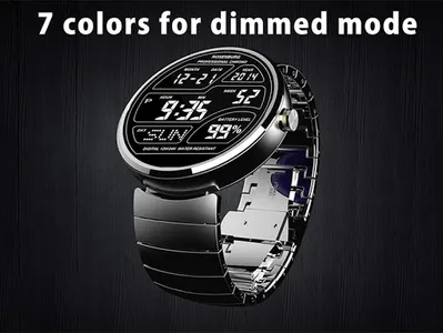 A41 WatchFace for Moto 360 screenshot 11