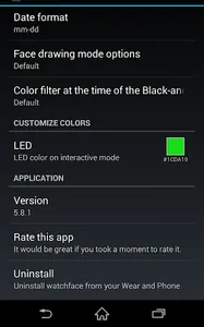 A41 WatchFace for Moto 360 screenshot 4