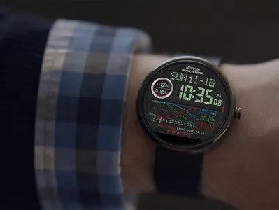 V01 WatchFace for Moto 360 screenshot 1