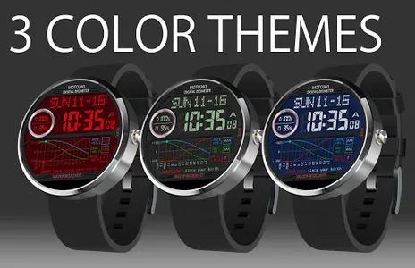 V01 WatchFace for Moto 360 screenshot 4