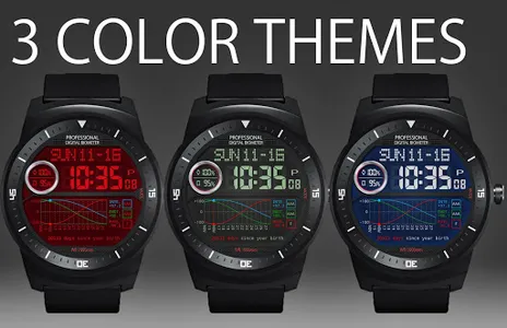 V01 WatchFace for Android Wear screenshot 12