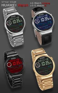 V01 WatchFace for Android Wear screenshot 9