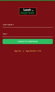 Lunch Express BDSS screenshot 1