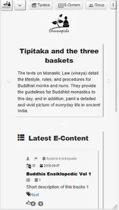 Dhammapedia screenshot 1