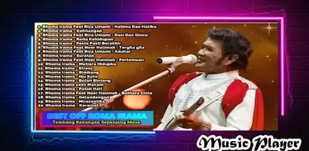 Lirik Lagu Roma Irama Offline screenshot 1