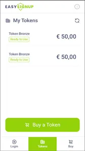 Easy signup screenshot 1