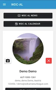 WDC-AL Membership screenshot 1