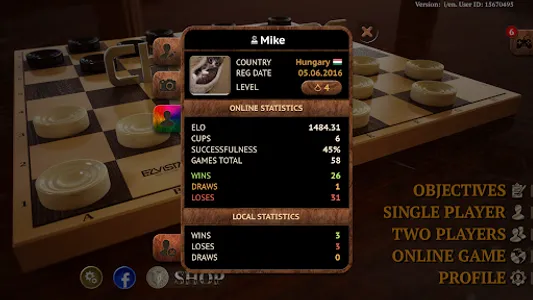 Checkers Online Elite screenshot 17