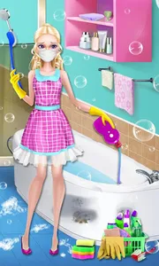 Fashion Doll - House Cleaning screenshot 0