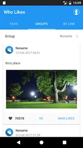 Who Likes vk search likes screenshot 1