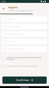 ORIGEN Centro Médico Estético screenshot 4