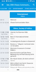 Giggity (schedule viewer) screenshot 3