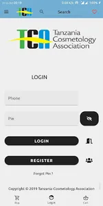 TCA Tanzania Cosmetology Assoc screenshot 0