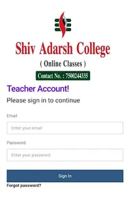 Shiv Adarsh College screenshot 2