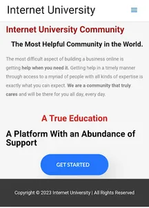 Internet University screenshot 3