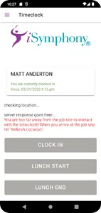 iSymphony Mobile screenshot 2