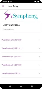 iSymphony Mobile screenshot 3