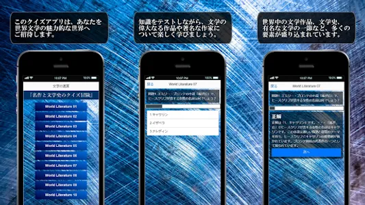 文学史クイズ◆世界の名作と有名作品をクイズゲーム形式で謎解く screenshot 10