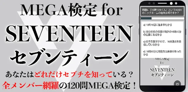 MEGA検定forセブンティーン screenshot 0