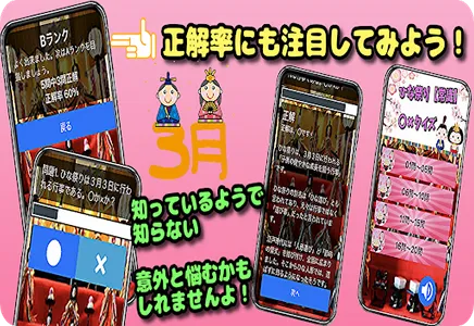 ひな祭り 『常識』〇✕クイズ！ screenshot 5